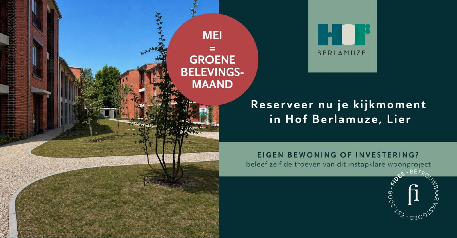 Hof Berlamuze Lier - Mei Groene Belevingsmaand
