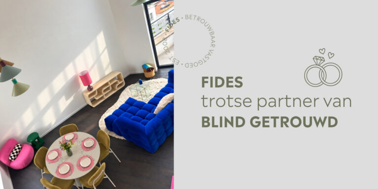 Zilverkwartier blind getrouwd